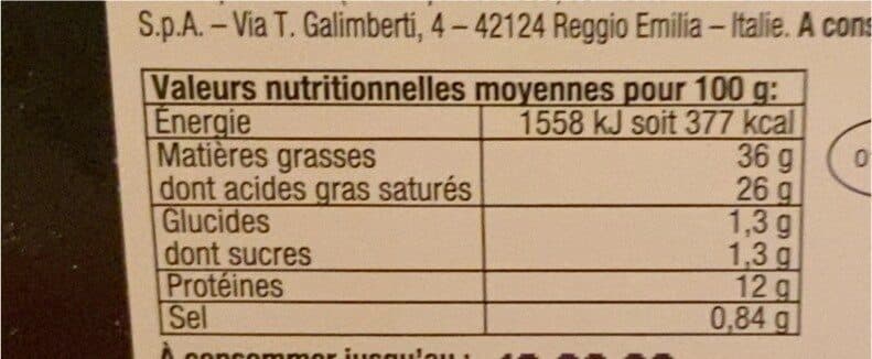 Intermarché Gorgonzola mascarpone packshot