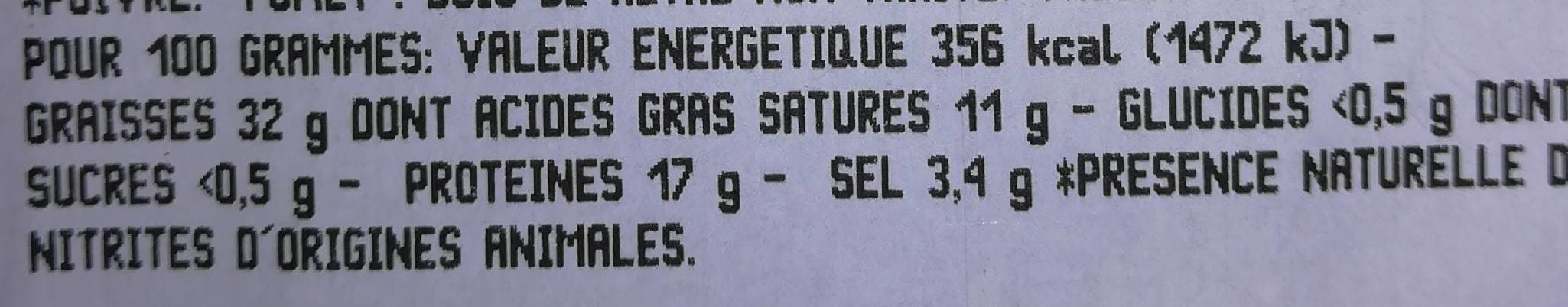 Rostain POITRINE FUMÉE au sel sec packshot