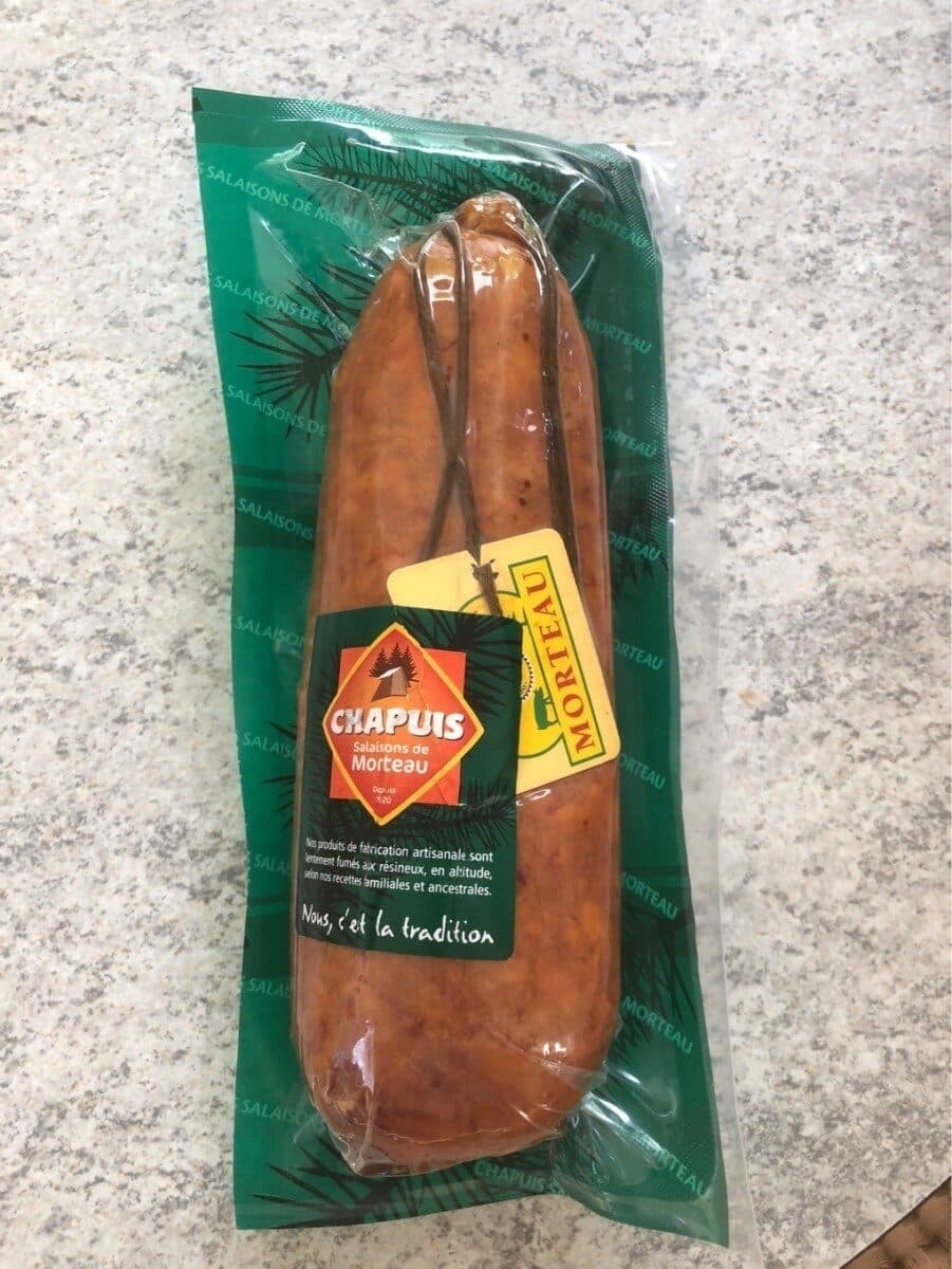 Chapuis Saucisse de morteau packshot