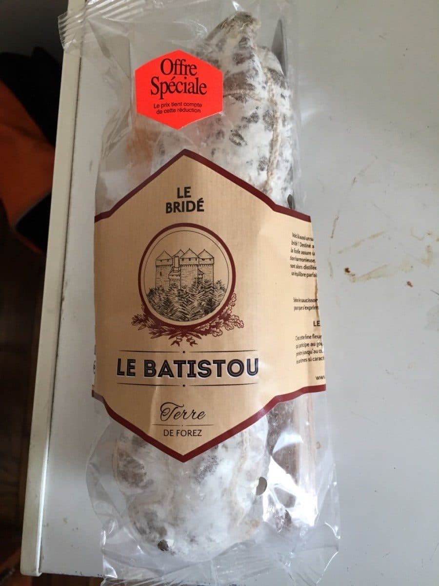 Open Food Facts Saucisson packshot