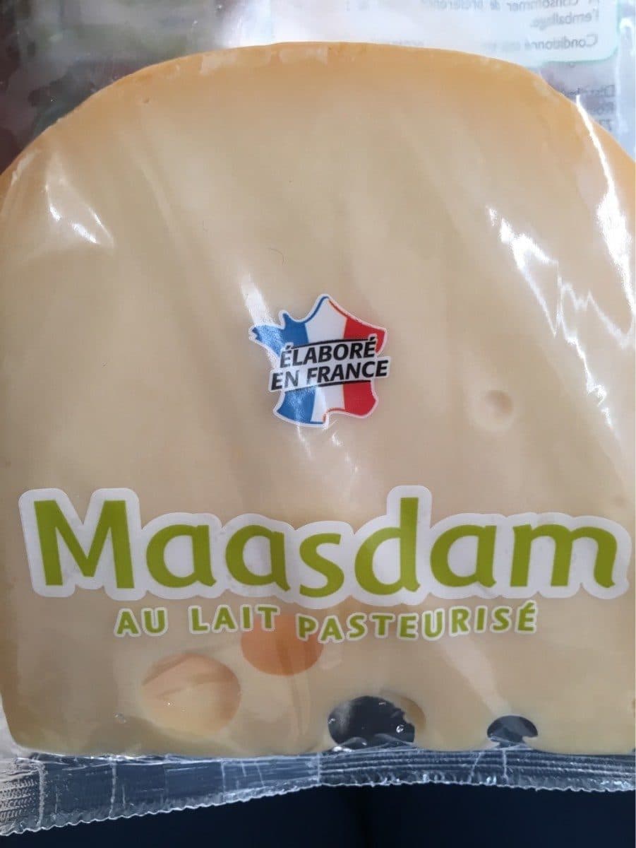 Open Food Facts Maasdam au lait pasteurisé packshot