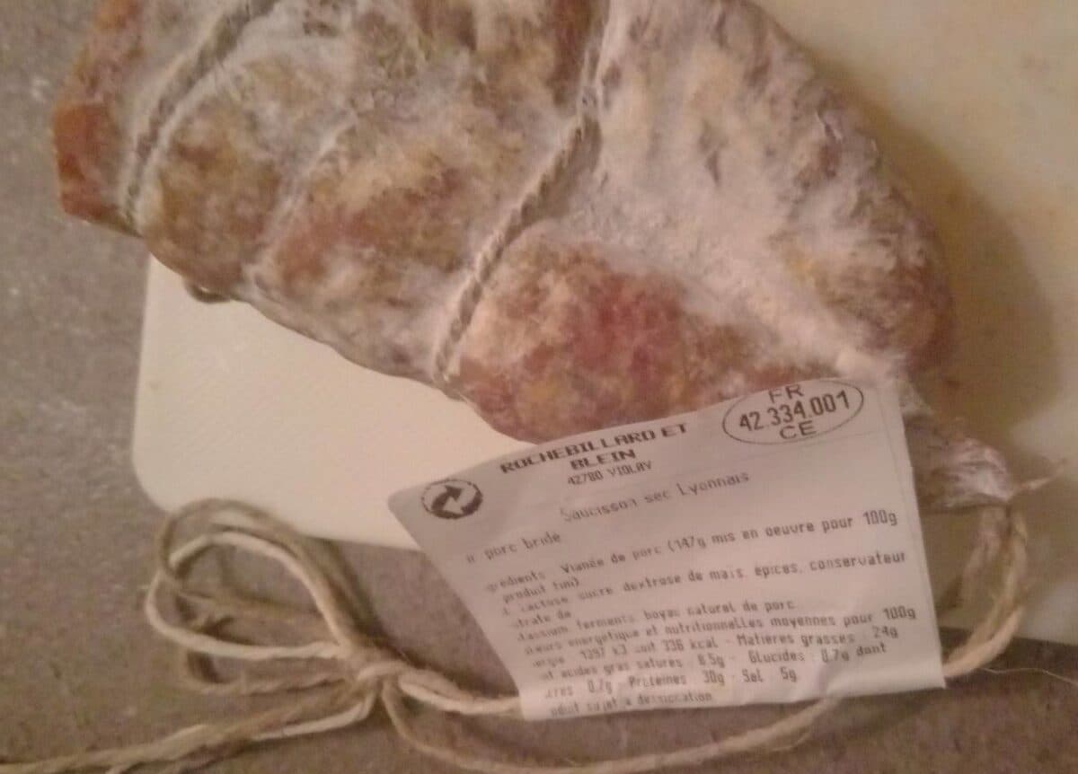 Richebillard Et Blein Saucisson sec lyonnais packshot