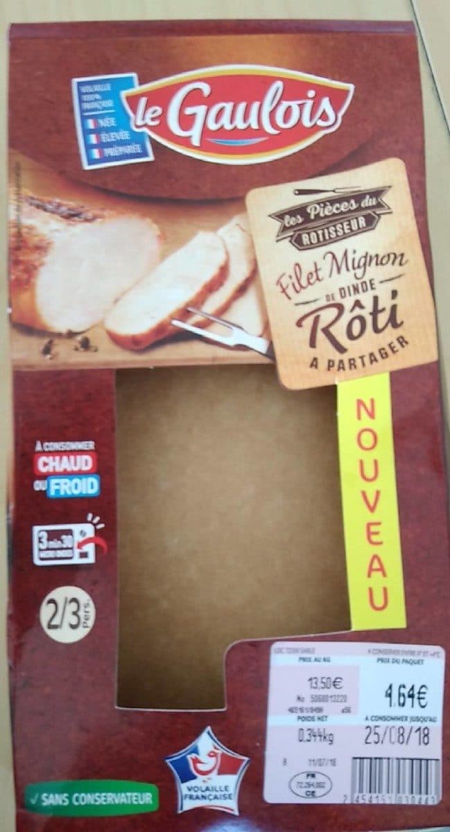 Le Gaulois Filet mignon de dinde rôti packshot