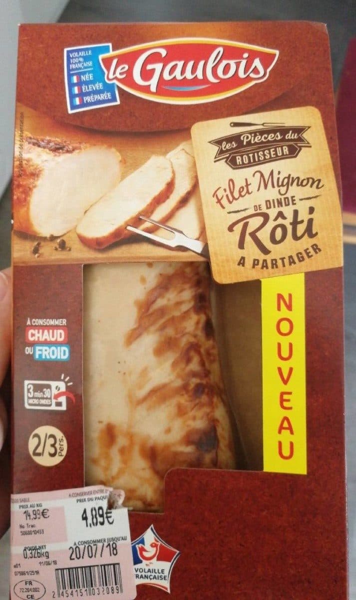 Le Gaulois Filet mignon dinde roti packshot