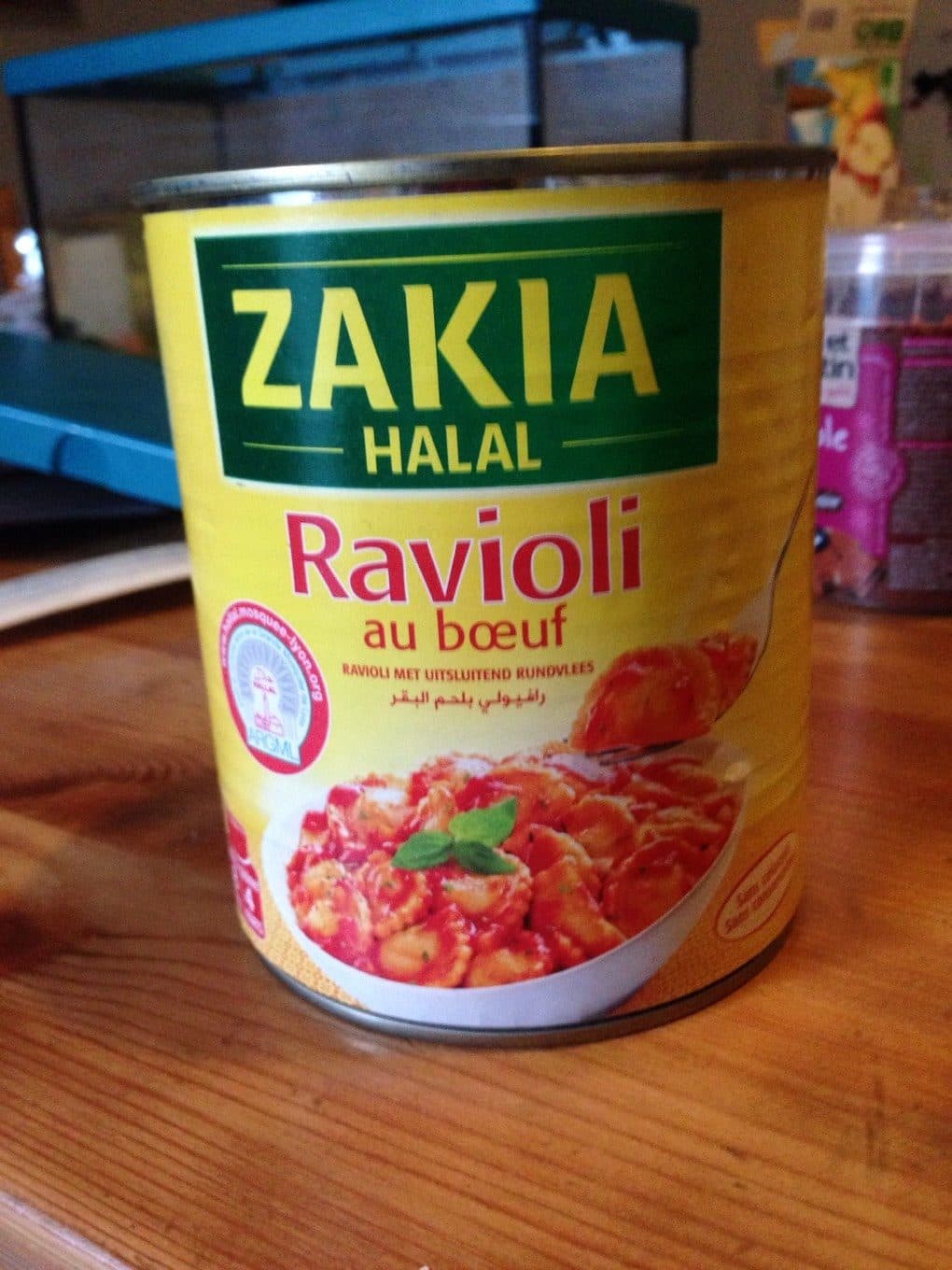 Zakia Halal Ravioli au boeuf packshot