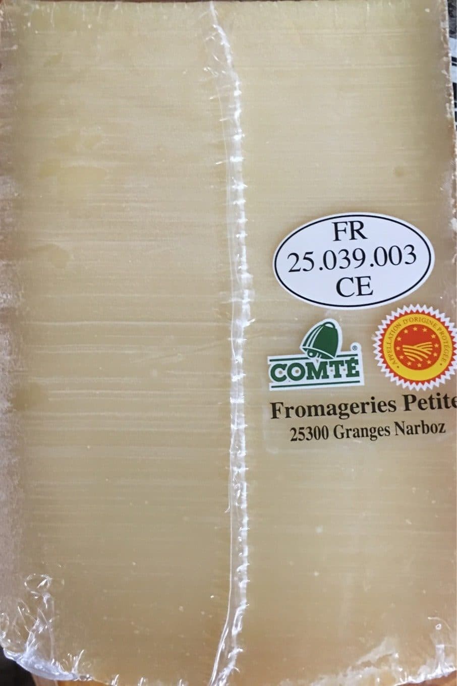 Carrefour Market Vieux comté packshot