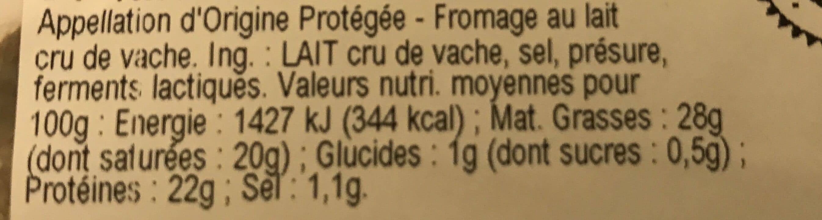 Carrefour market St. Nectaire Fermier packshot