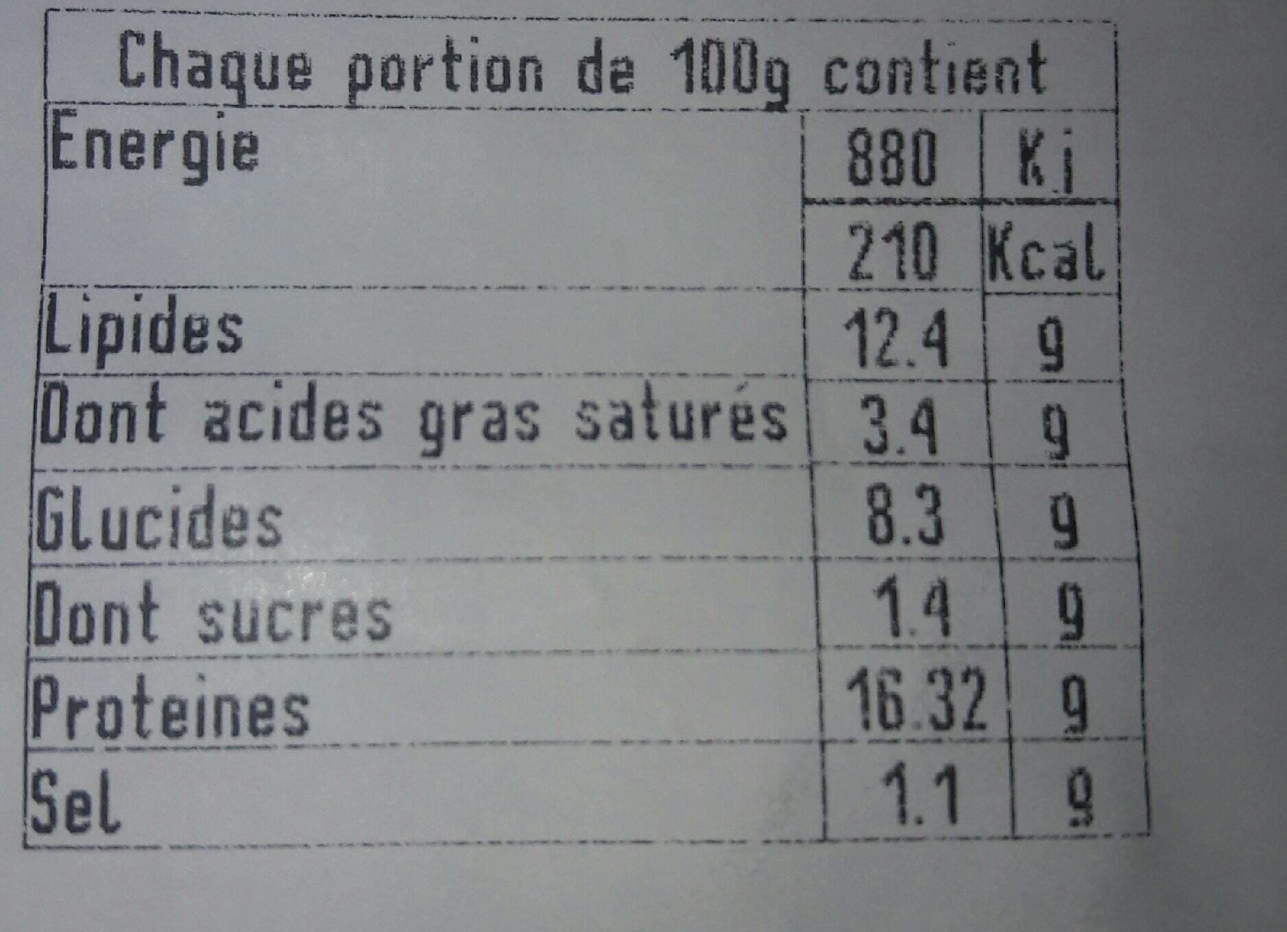 salaisons massardier carré porc cuit nature LS packshot
