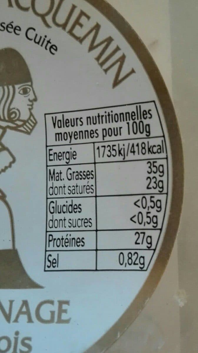 Open Food Facts Comté packshot