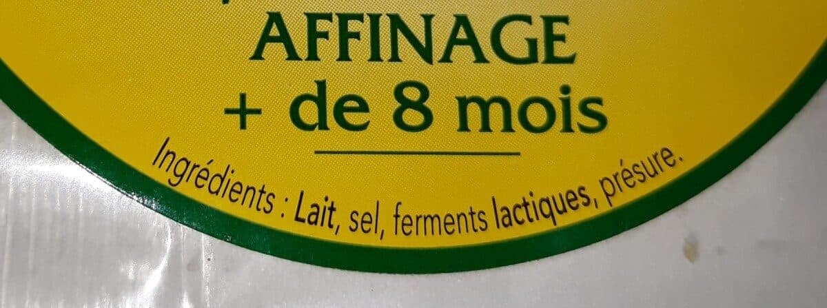 Open Food Facts Comté packshot