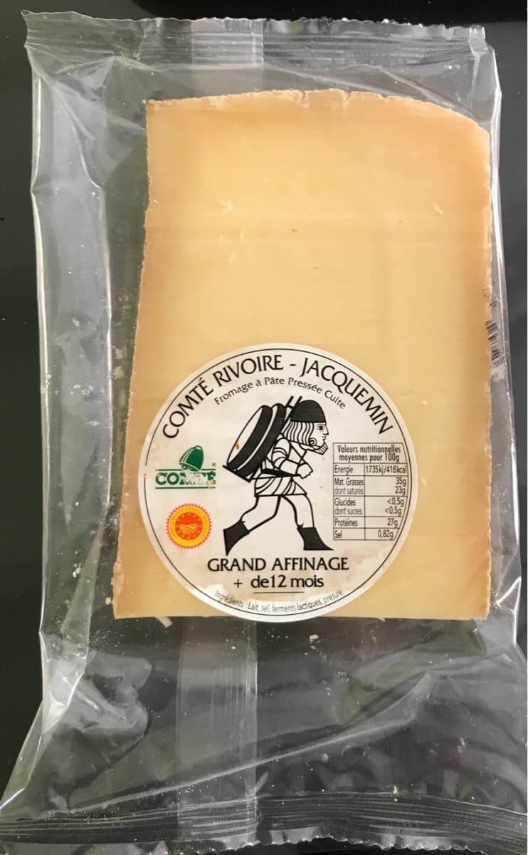 Open Food Facts Comté Rivoire - Jacquemin packshot