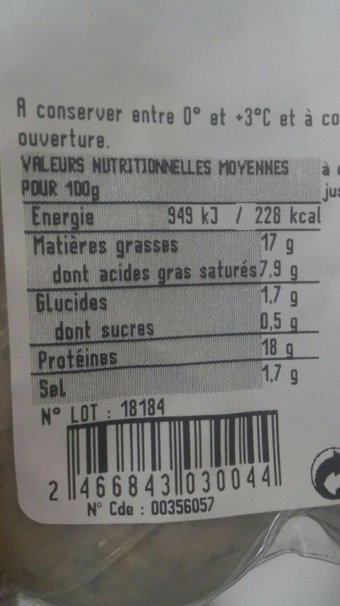 Open Food Facts Andouillette packshot