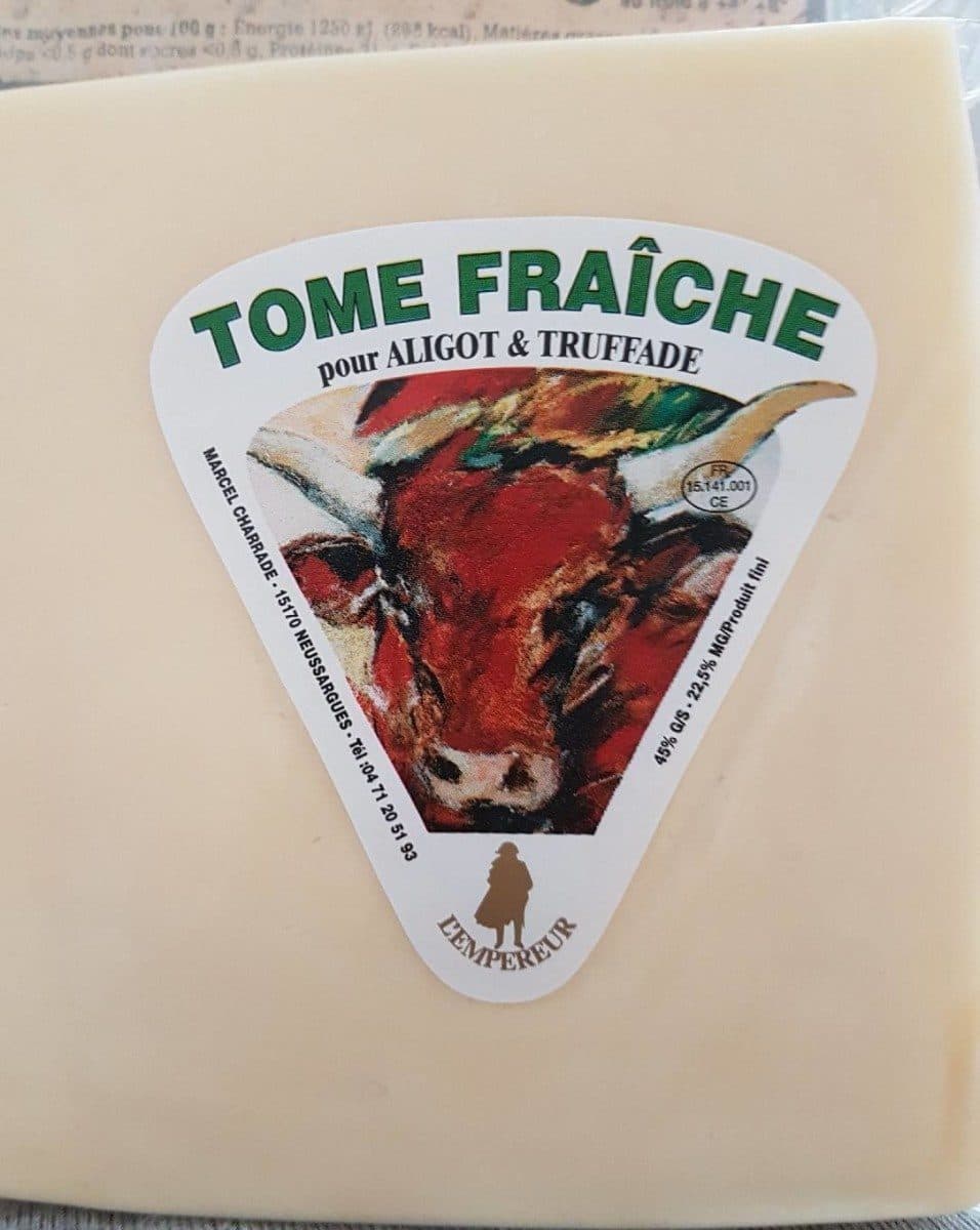 Open Food Facts Tome fraîche packshot