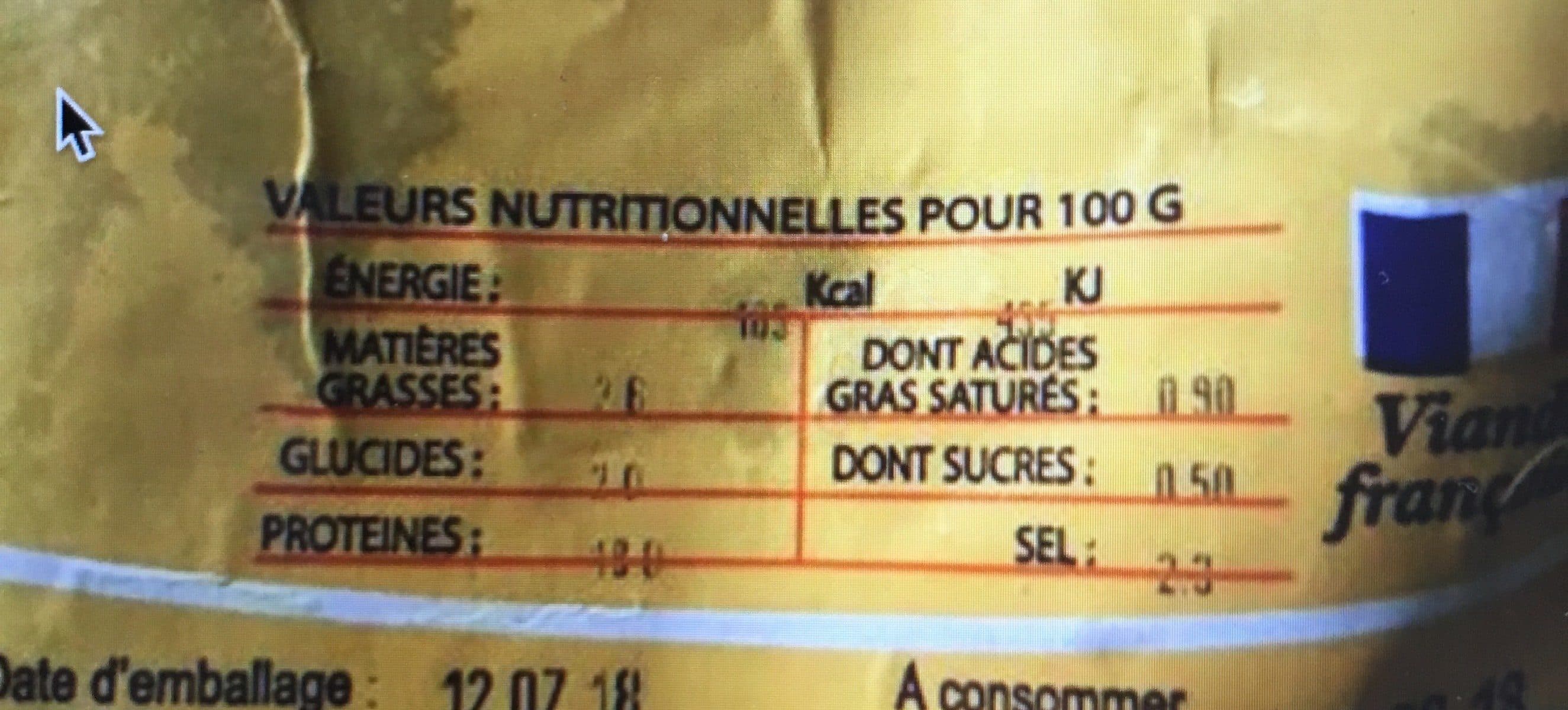 Open Food Facts Palette fumée packshot