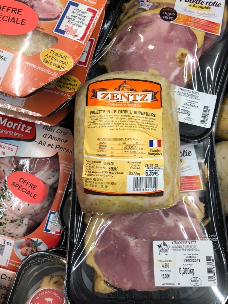 Open Food Facts Palette a la diable packshot