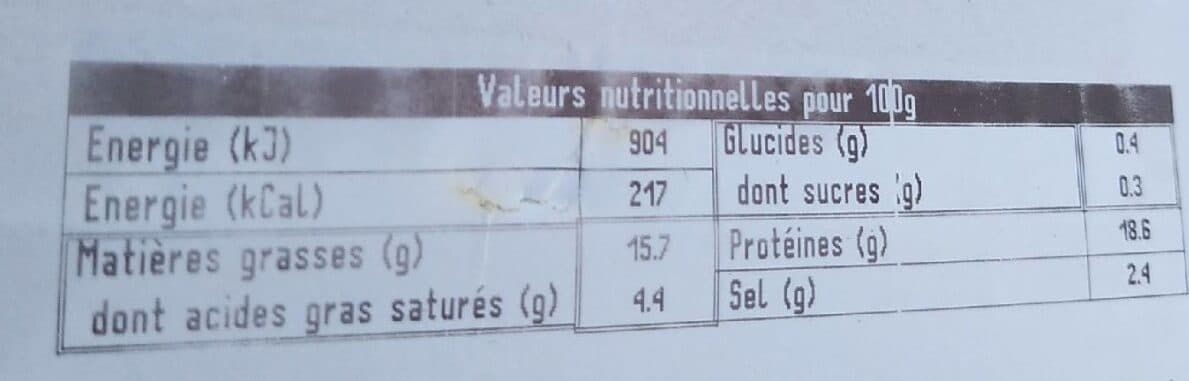 Open Food Facts Langue de porc packshot
