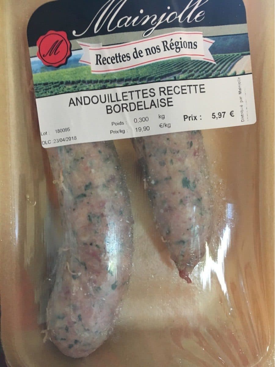 Open Food Facts Andouillettes packshot