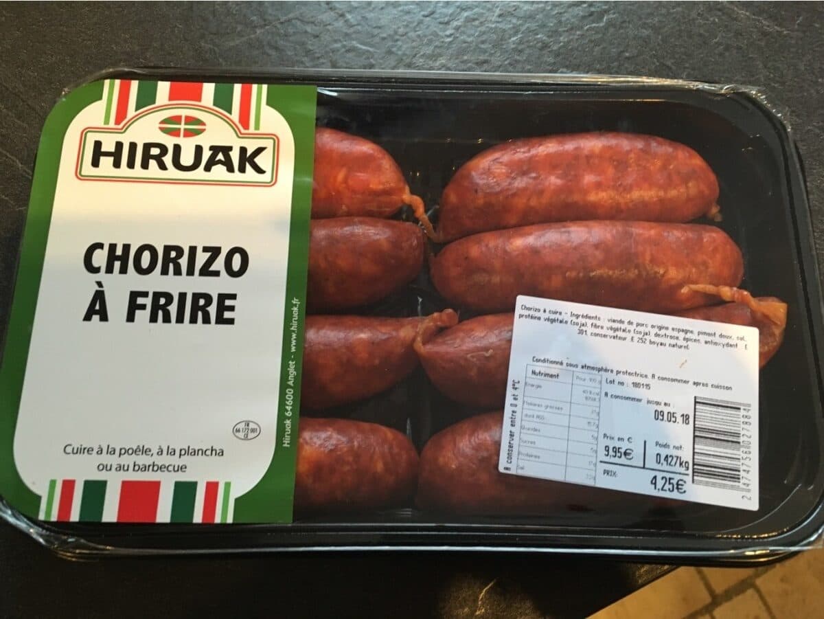 Hiruak Chorizo a frire packshot