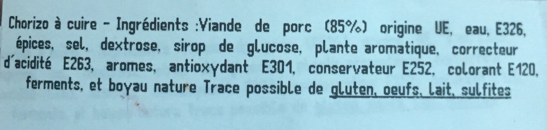 Hiruak Chorizo à frire packshot