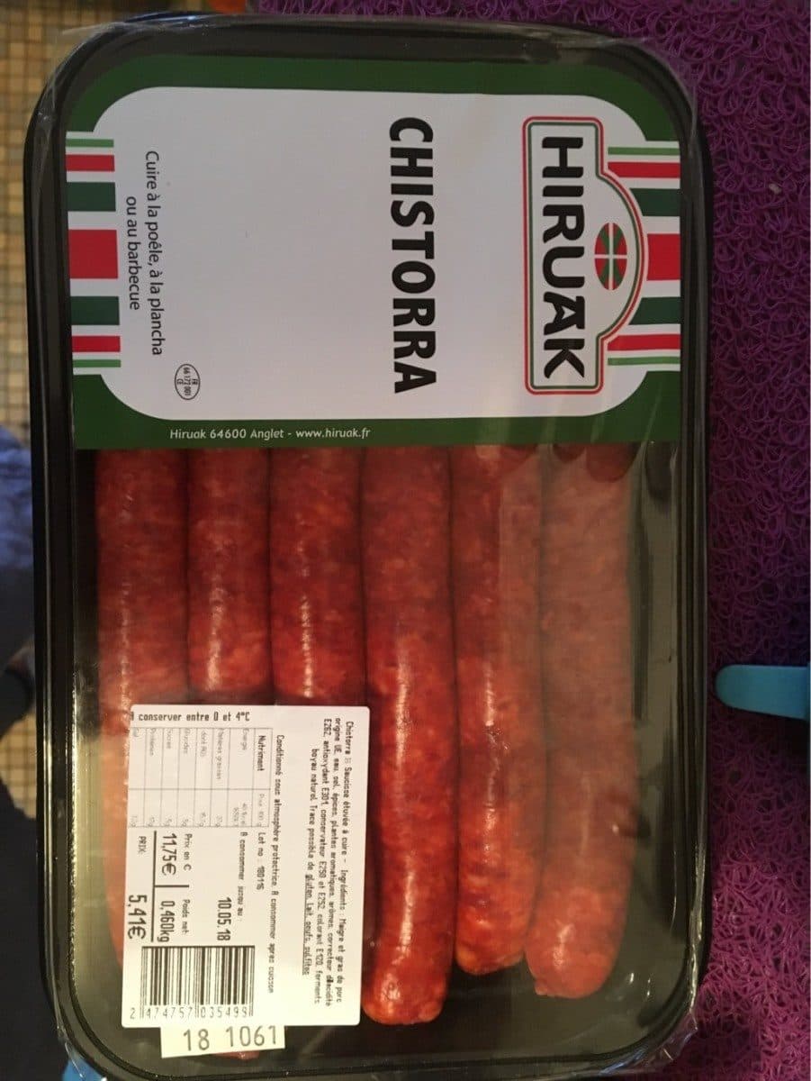 Hiruak Chistorra packshot
