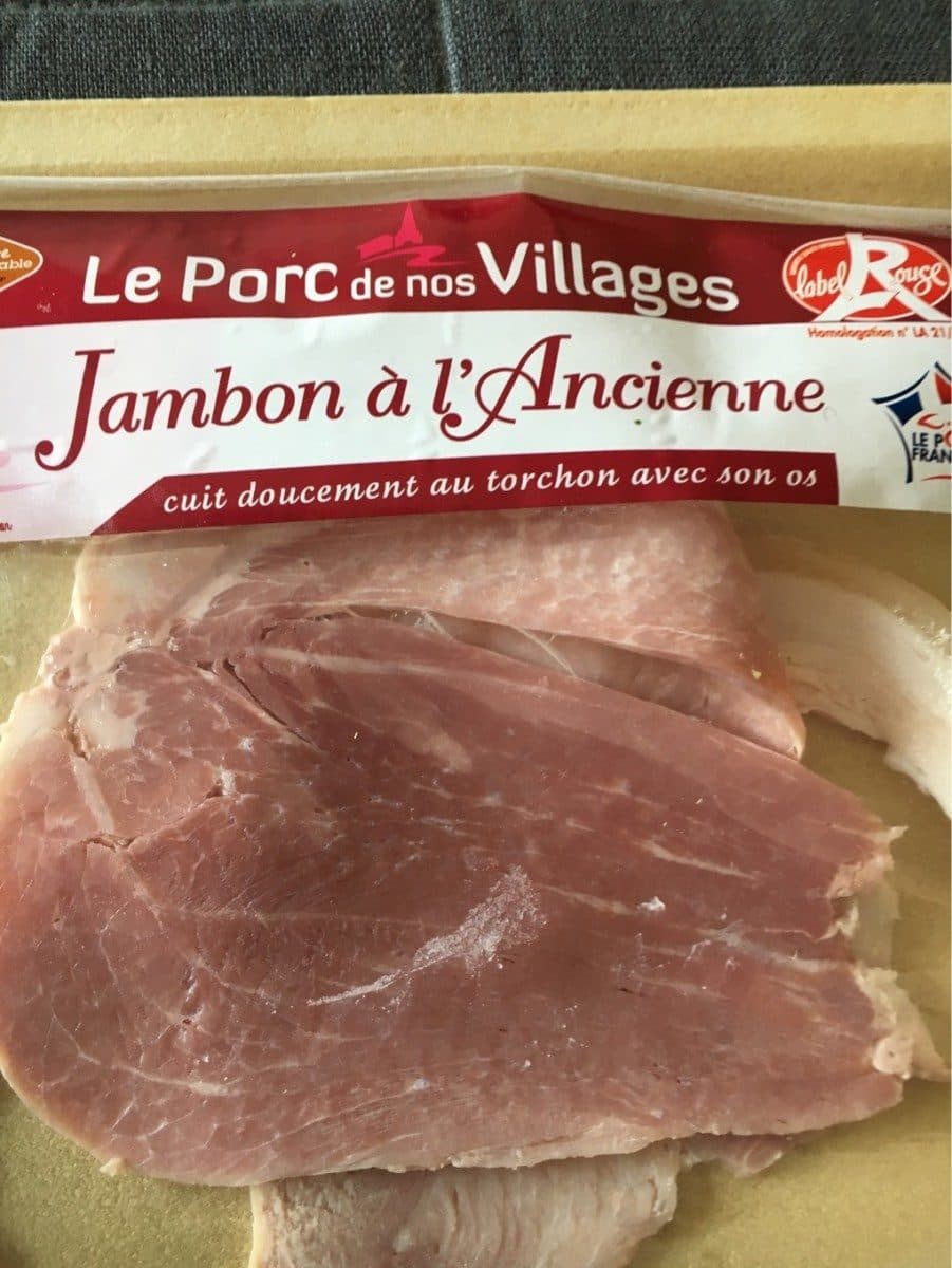 Le porc de nos villages Jambon à l'Ancienne packshot