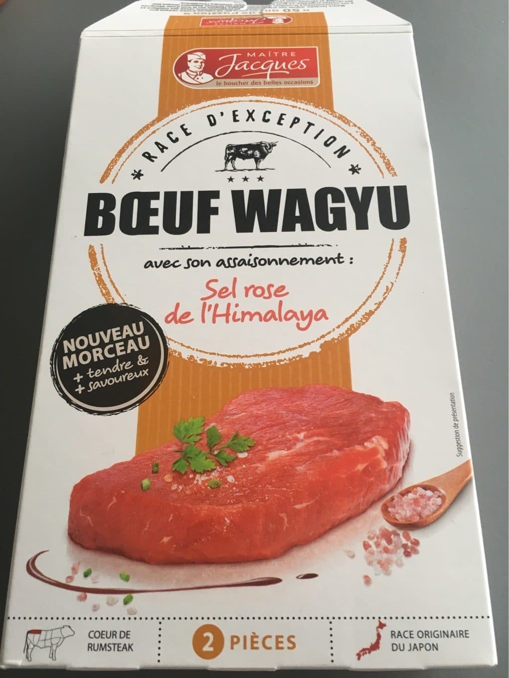 Maitre Jacques Boeuf wagyu packshot
