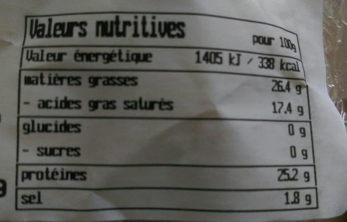 Open Food Facts Pavé des Flandres packshot