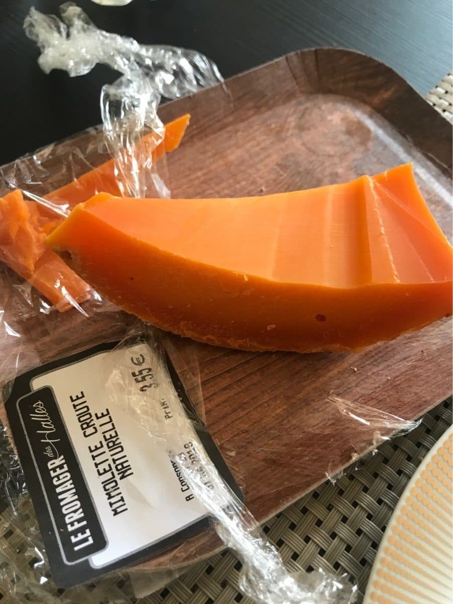Open Food Facts Fromage mimolette packshot