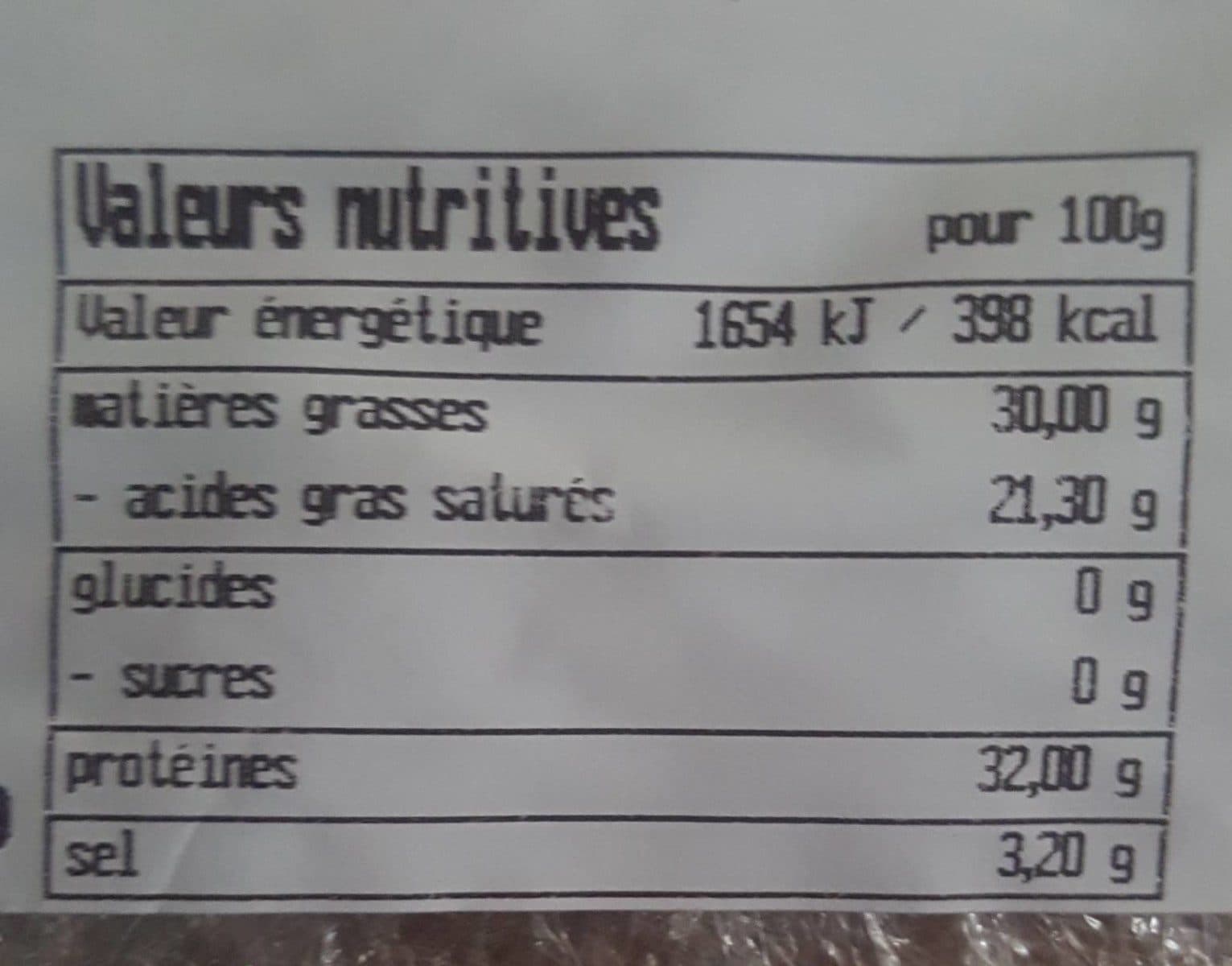 Open Food Facts Mimolette extra vieille 18mois packshot