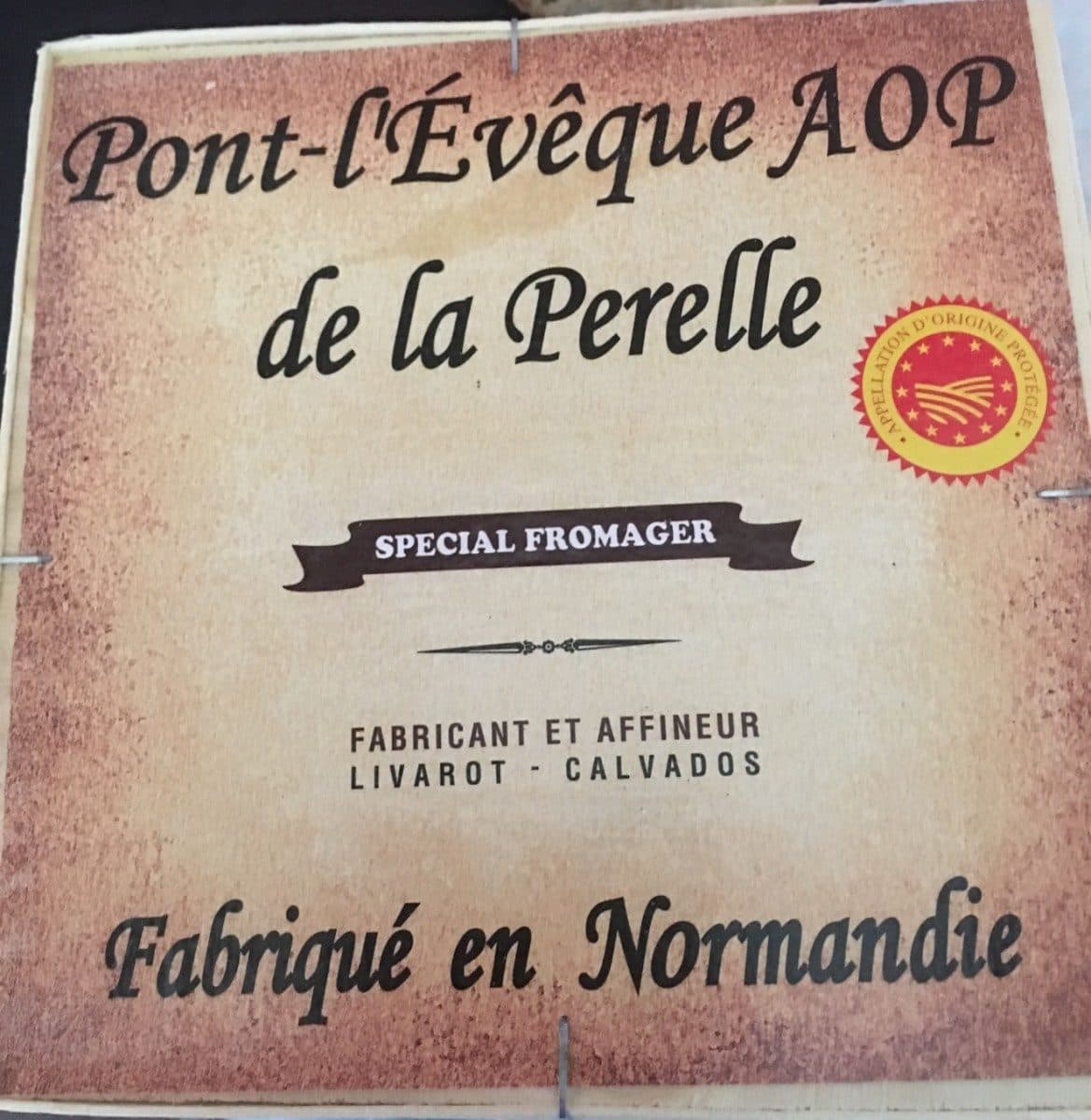 Open Food Facts Pont l'eveque packshot