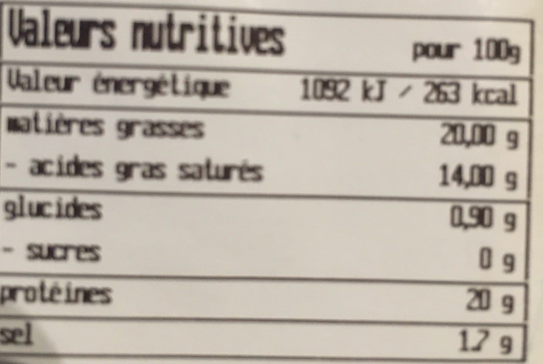 Open Food Facts Brie de Nangis packshot