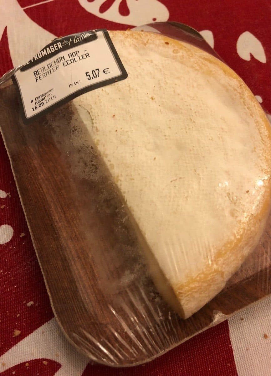 Open Food Facts Reblochon AOP Fermier packshot