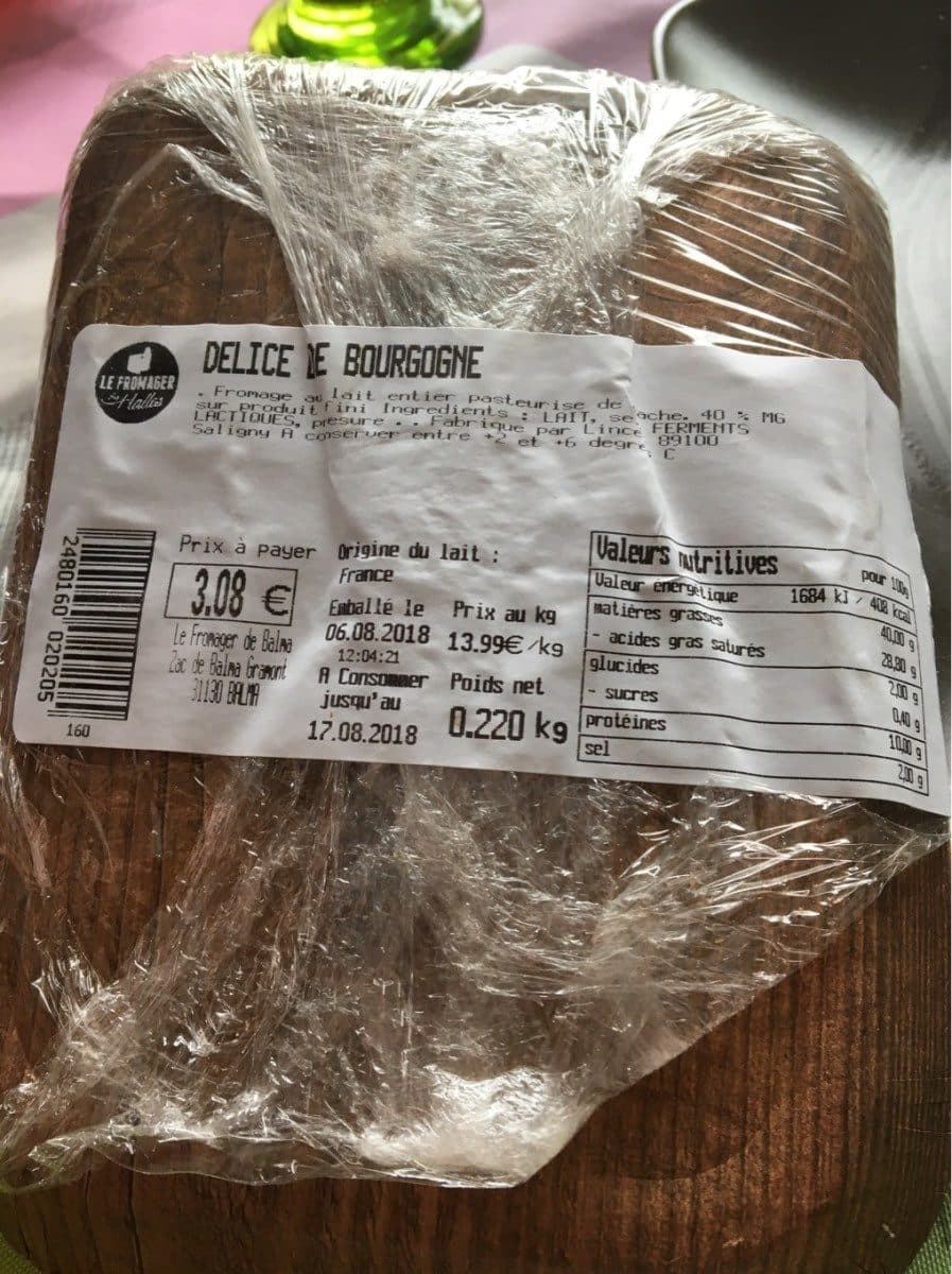 Open Food Facts Fromage packshot