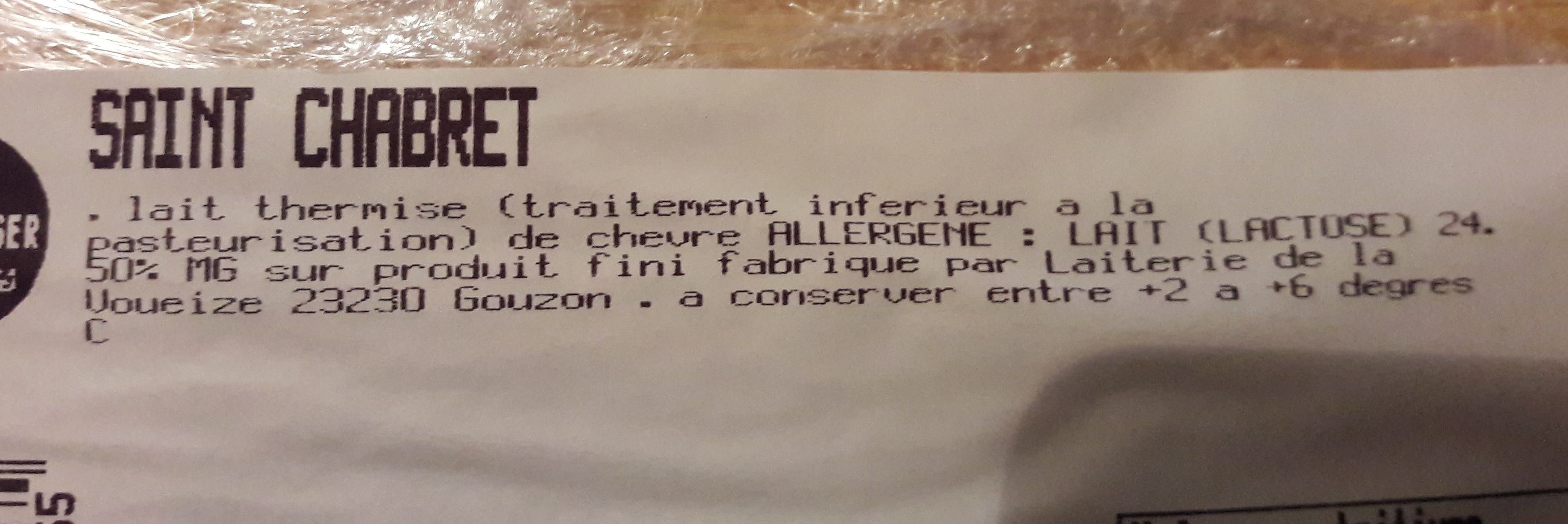 Le Fromager Des Halles Saint chabret packshot