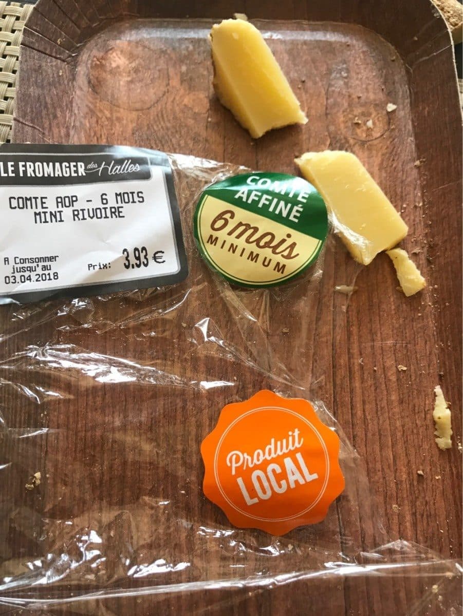 Open Food Facts Comte affiné packshot
