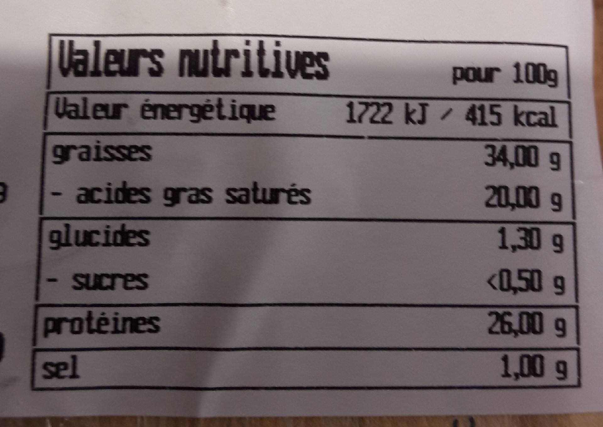 Le Fromager des Halles Beaufort ete aop packshot