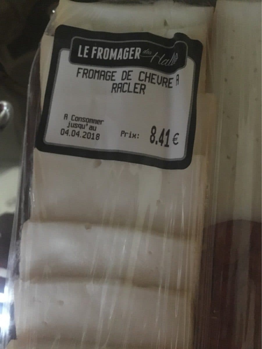 Le Fromager Des Halles Fromage de chevre a racler packshot