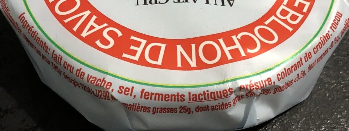 Open Food Facts Reblochon de savoie packshot