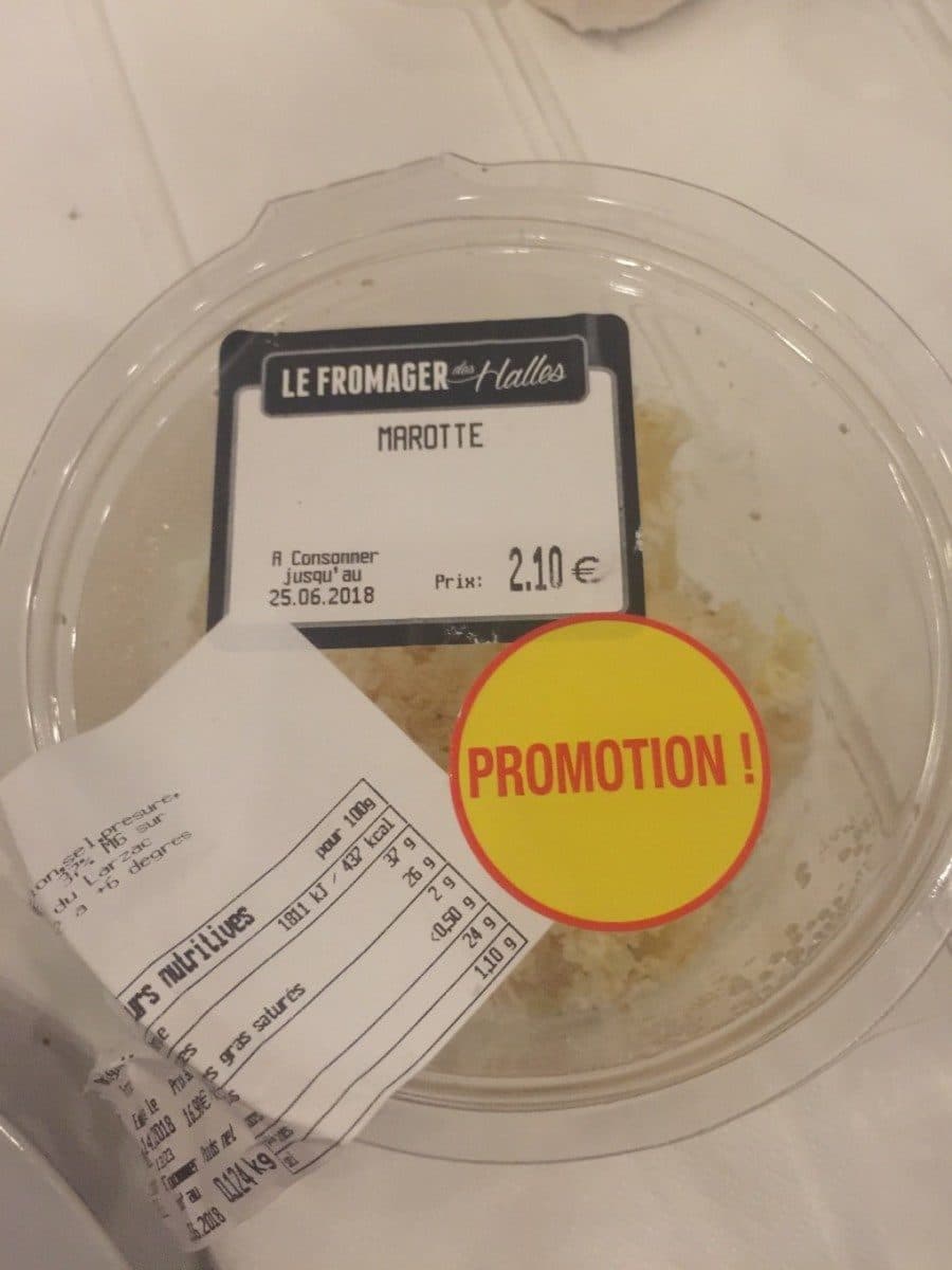 Le Fromager Des Halles Marotte packshot