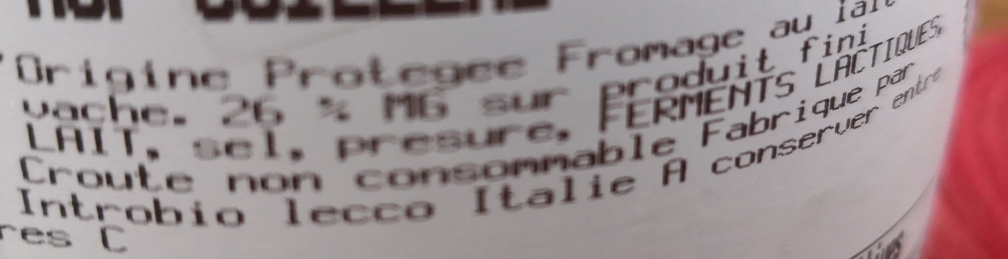 Open Food Facts Gorgonzola AOP packshot