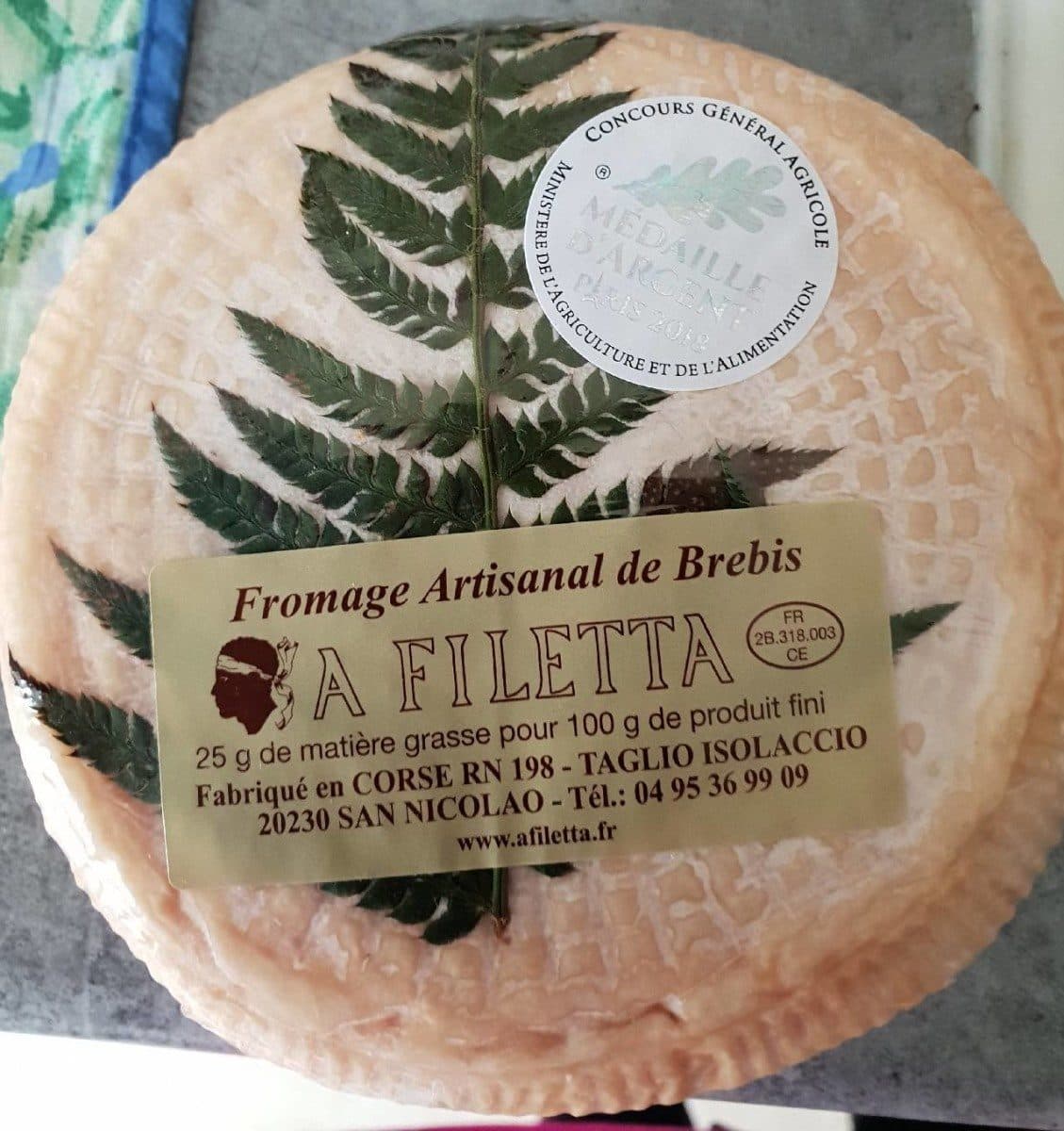 Open Food Facts Brebis corse fougère packshot