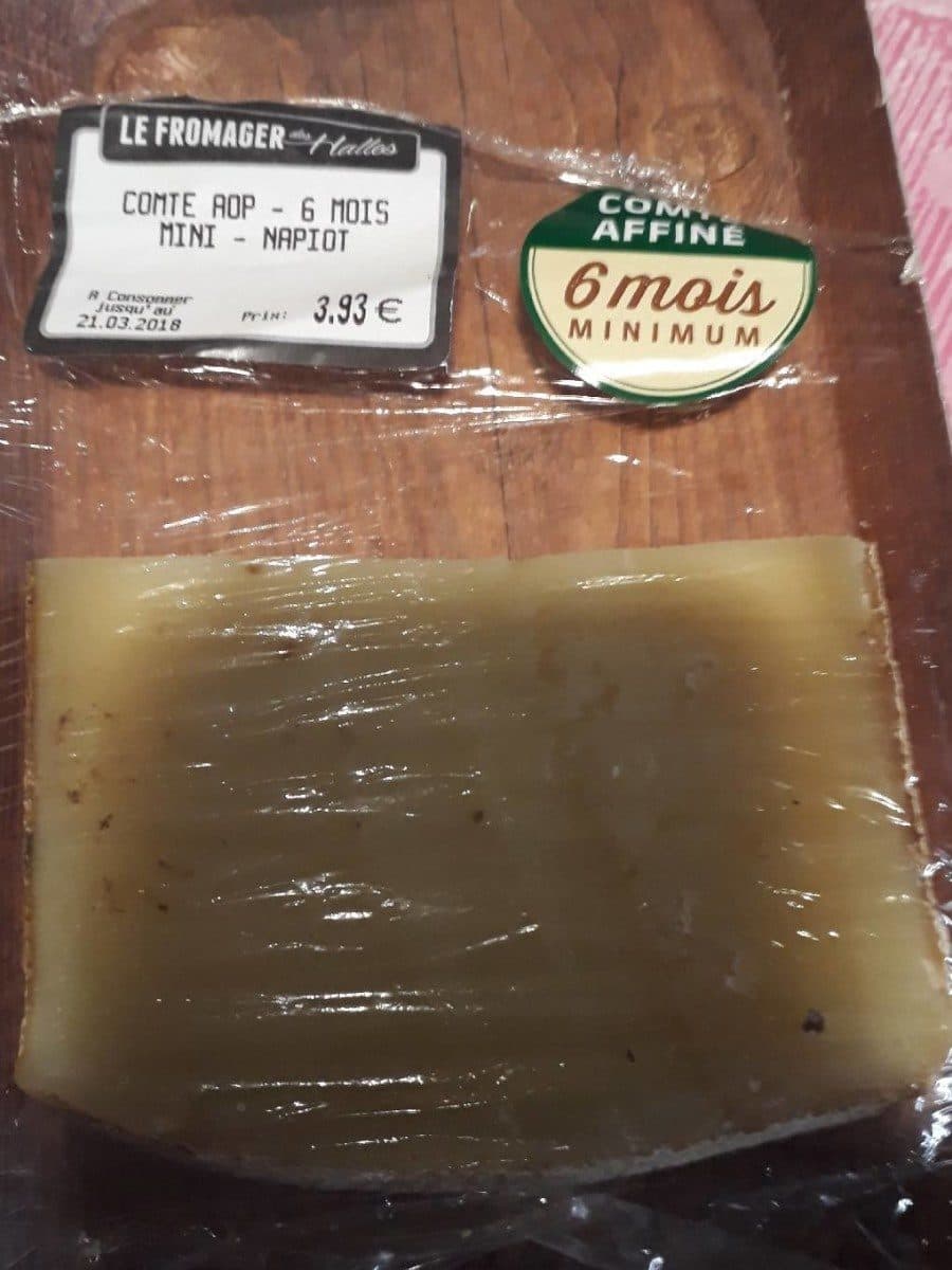 Open Food Facts Comté AOP 6 mois packshot