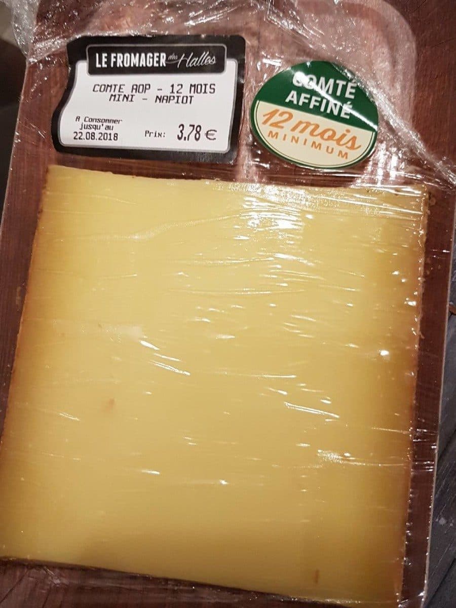 Le Fromager Des Halles Comté affiné packshot