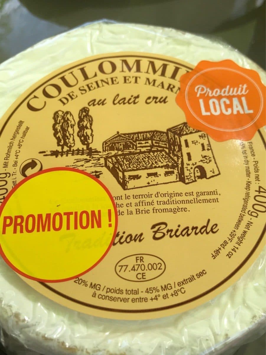 Open Food Facts Coulommier de Seine et Marne packshot