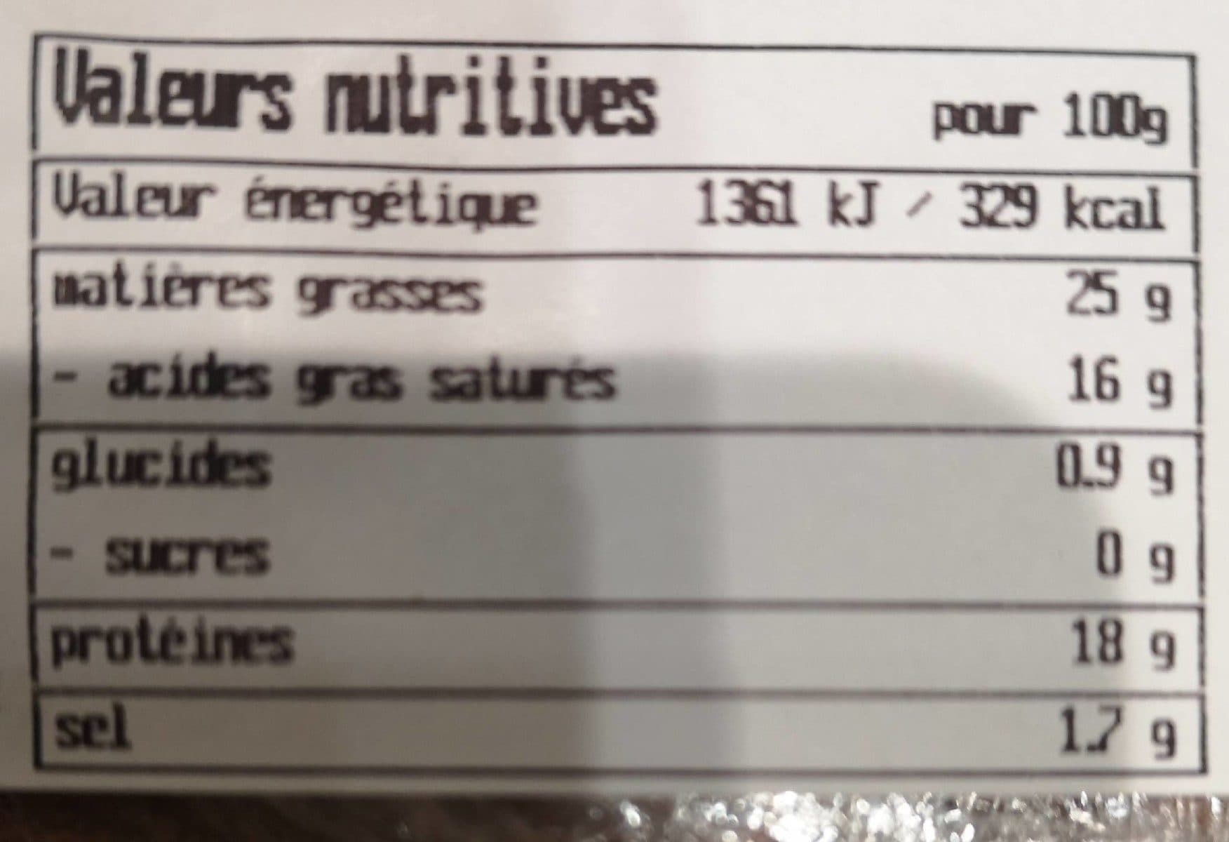 Open Food Facts Fromage à la truffe d'été packshot