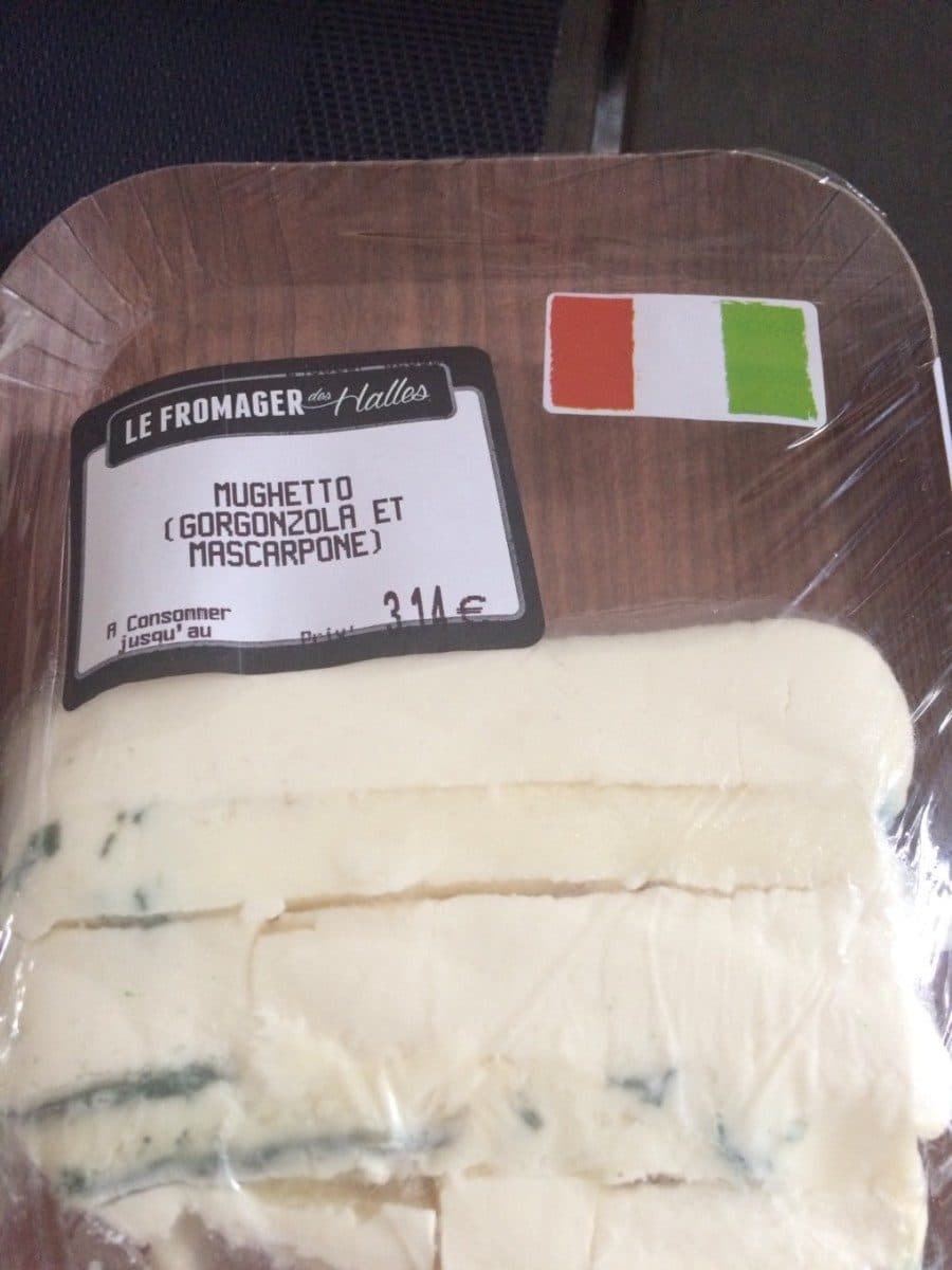 Open Food Facts Mughetto (gorgonzola et mascarpone) packshot
