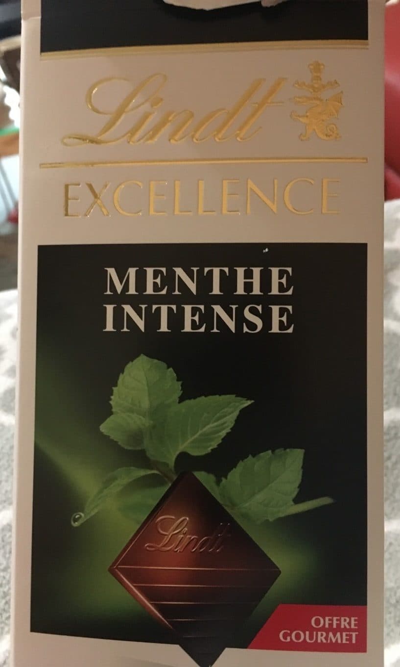Lindt Menthe intense packshot