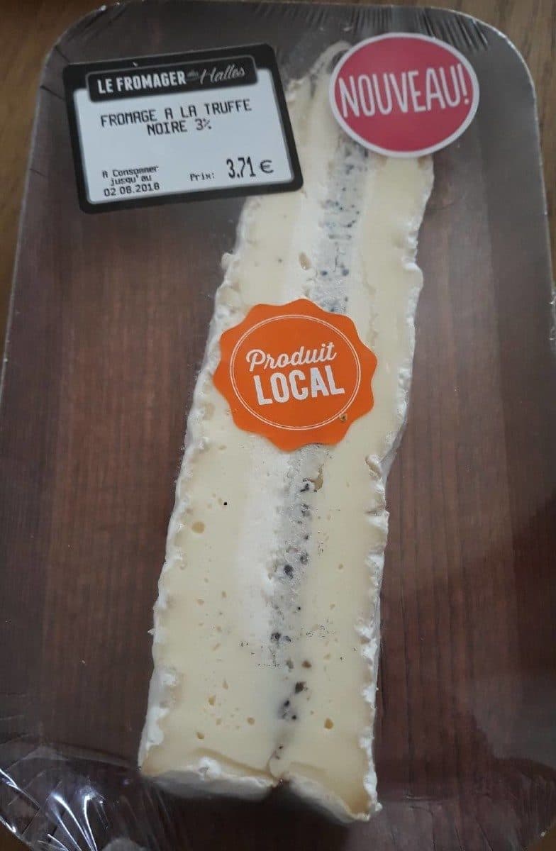 Open Food Facts Fromage a la truffe noire 3% packshot