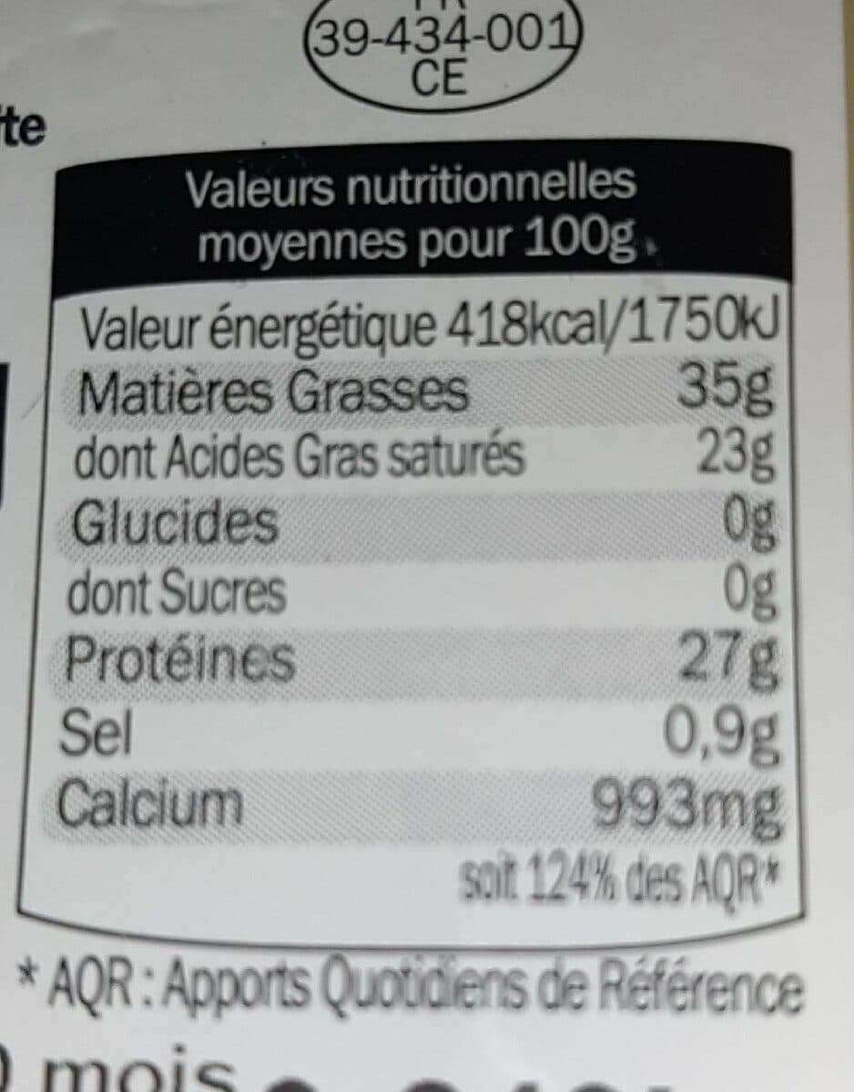 Open Food Facts Comté 10 mois packshot