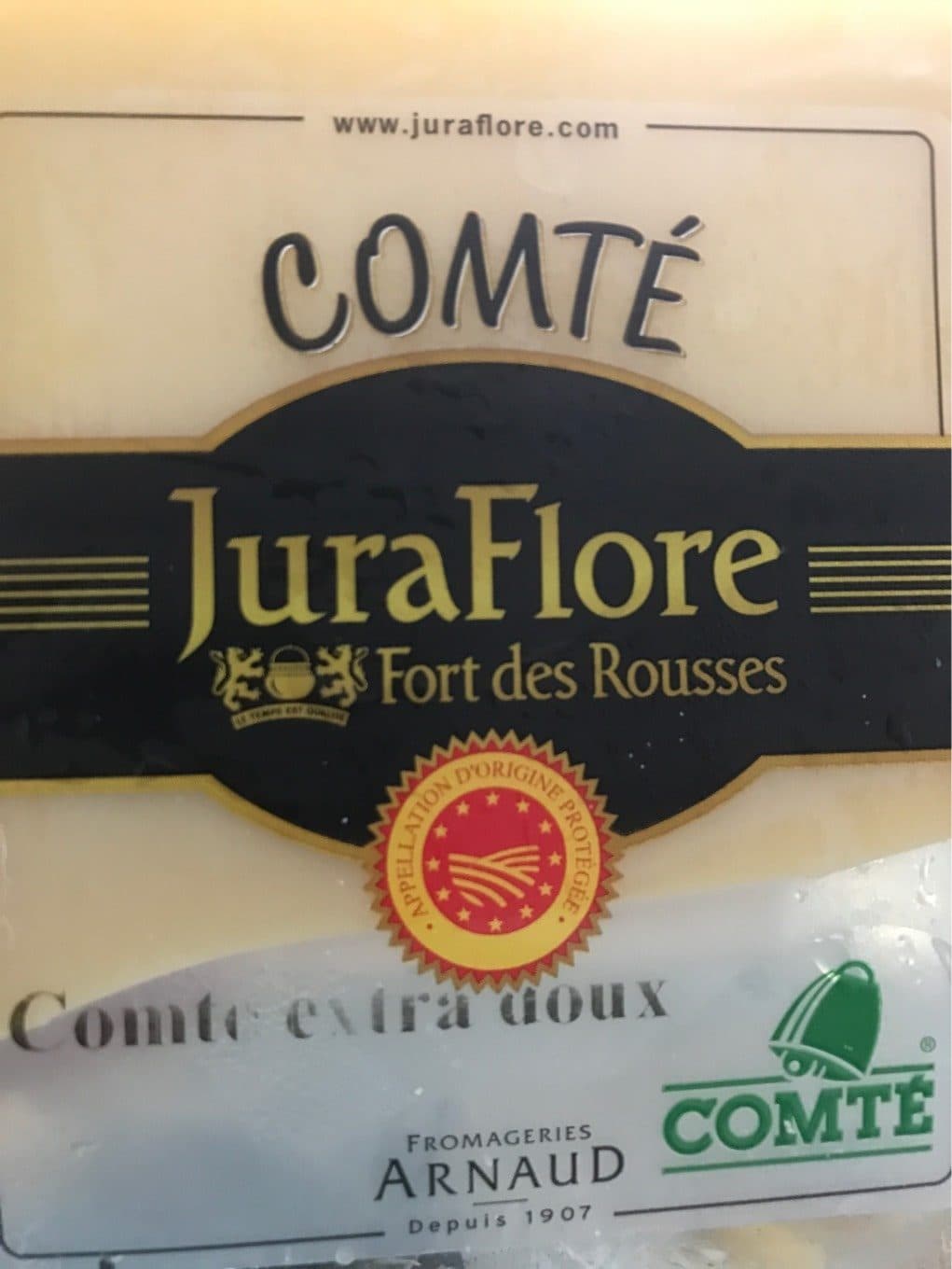 JURAFLORE Comté Fort des Rousses Extra Doux packshot